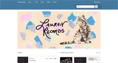 Desktop Screenshot of lauren-records.com